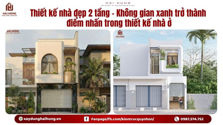 Thiết kế nhà đẹp 2 tầng - Không gian xanh trở thành điểm nhấn trong thiết kế nhà ở.webp