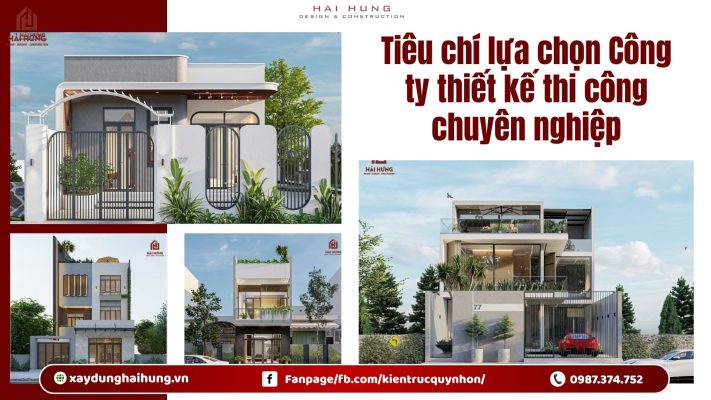 Tiêu chí lựa chọn Công ty thiết kế thi công chuyên nghiệp.webp