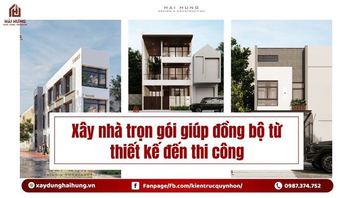 Xây nhà trọn gói giúp đồng bộ từ thiết kế đến thi công.webp