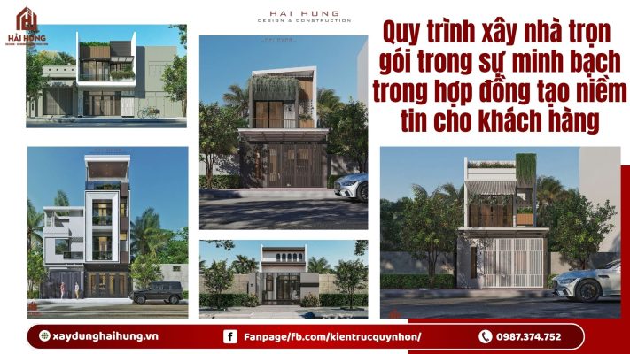 Quy trình xây nhà trọn gói trong sự minh bạch trong hợp đồng tạo niềm tin cho khách hàng.webp