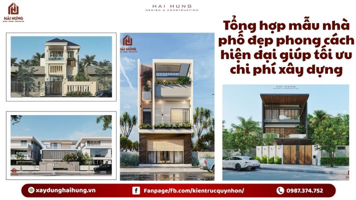 Tổng hợp mẫu nhà phố đẹp phong cách hiện đại giúp tối ưu chi phí xây dựng.webp
