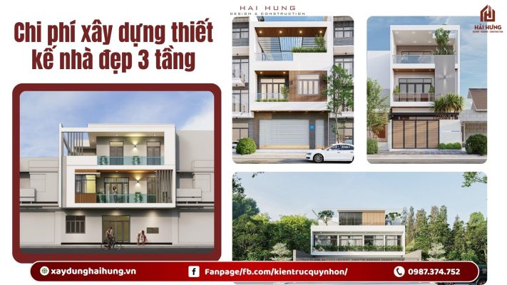 Chi phí xây dựng thiết kế nhà đẹp 3 tầng.webp