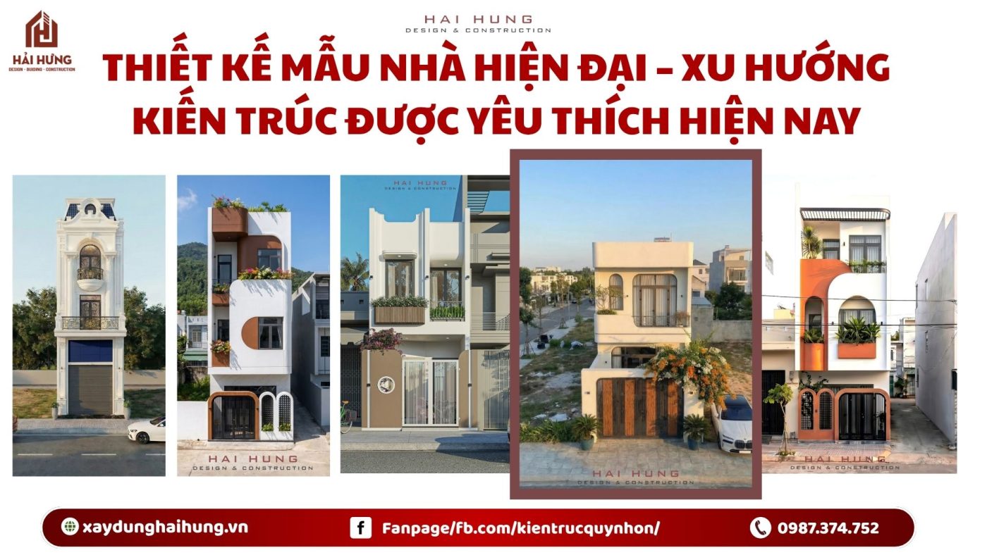 Thiết kế mẫu nhà hiện đại – Xu hướng kiến trúc được yêu thích hiện nay.webp
