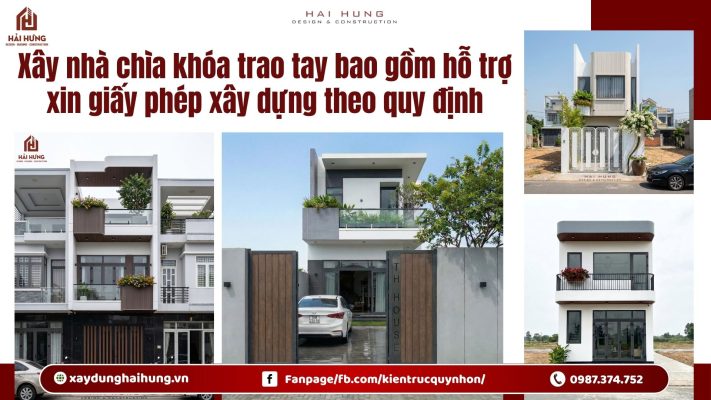 Xây nhà chìa khóa trao tay bao gồm hỗ trợ xin giấy phép xây dựng theo quy định.webp