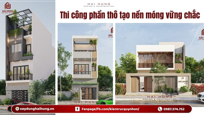 Thi công phần thô tạo nền móng vững chắc.webp
