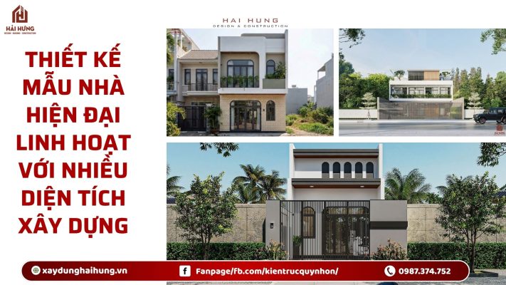 Thiết kế mẫu nhà hiện đại linh hoạt với nhiều diện tích xây dựng.webp