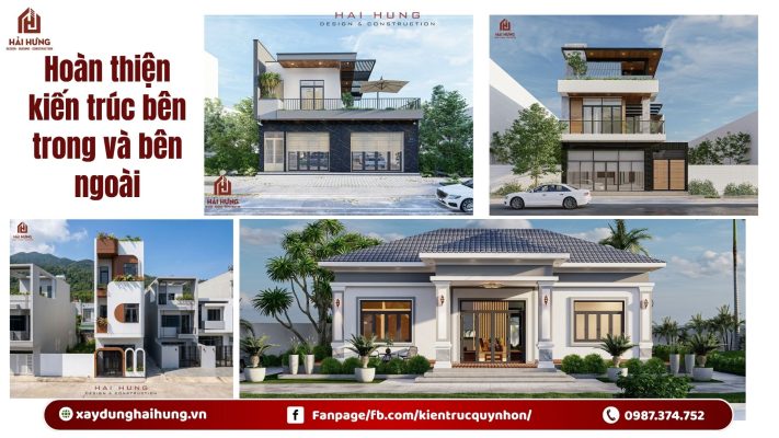 Hoàn thiện kiến trúc bên trong và bên ngoài.webp