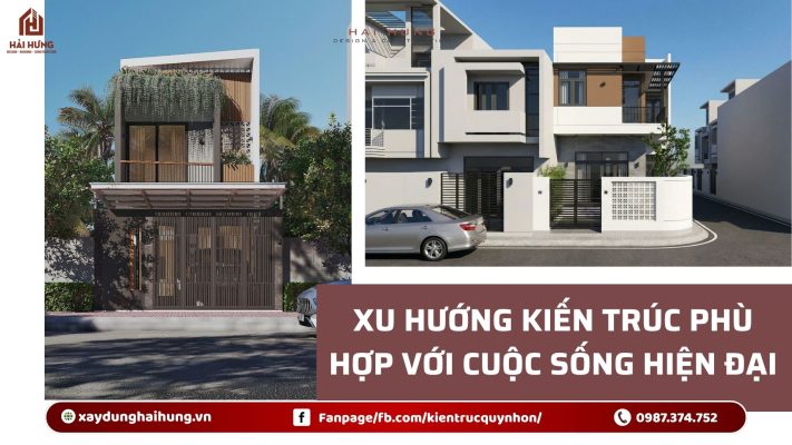 Xu hướng kiến trúc phù hợp với cuộc sống hiện đại.webp