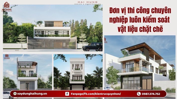 Đơn vị thi công chuyên nghiệp luôn kiểm soát vật liệu chặt chẽ.webp