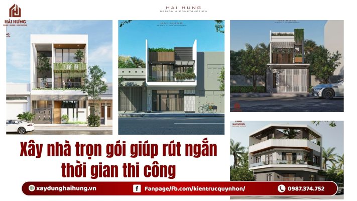 Xây nhà trọn gói giúp rút ngắn thời gian thi công.webp