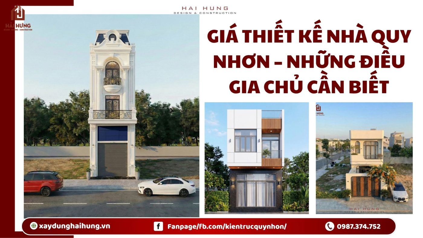 Giá thiết kế nhà Quy Nhơn – Những điều gia chủ cần biết.webp