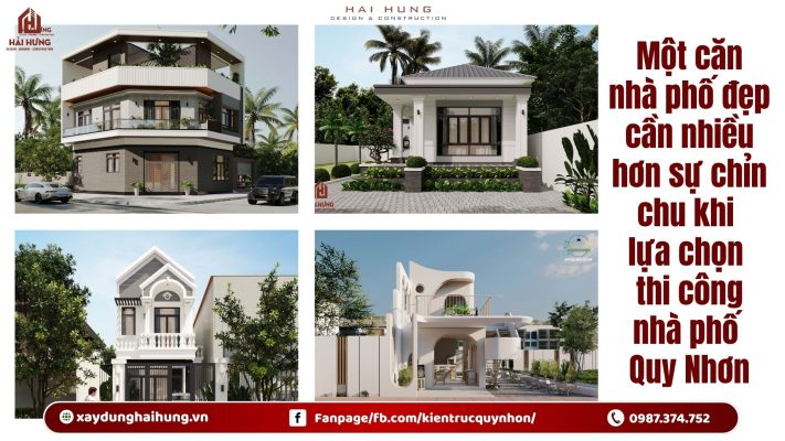 Một căn nhà phố đẹp cần nhiều hơn sự chỉn chu khi lựa chọn thi công nhà phố Quy Nhơn.webp