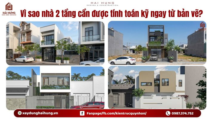 Vì sao nhà 2 tầng cần được tính toán kỹ ngay từ bản vẽ?.webp