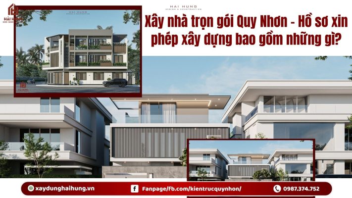 Xây nhà trọn gói Quy Nhơn - Hồ sơ xin phép xây dựng bao gồm những gì?.webp