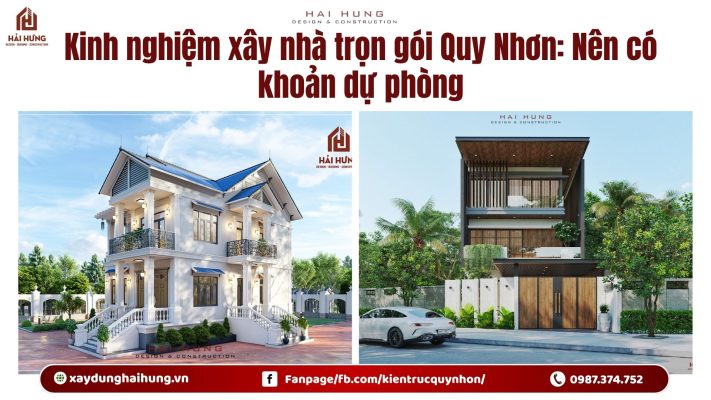 Kinh nghiệm xây nhà trọn gói Quy Nhơn: Nên có khoản dự phòng.webp