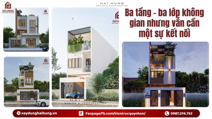 Ba tầng – ba lớp không gian nhưng vẫn cần một sự kết nối.webp