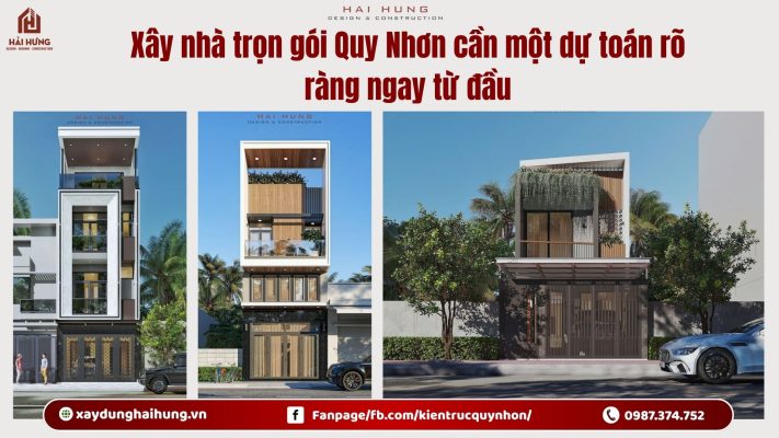 Xây nhà trọn gói Quy Nhơn cần một dự toán rõ ràng ngay từ đầu.webp