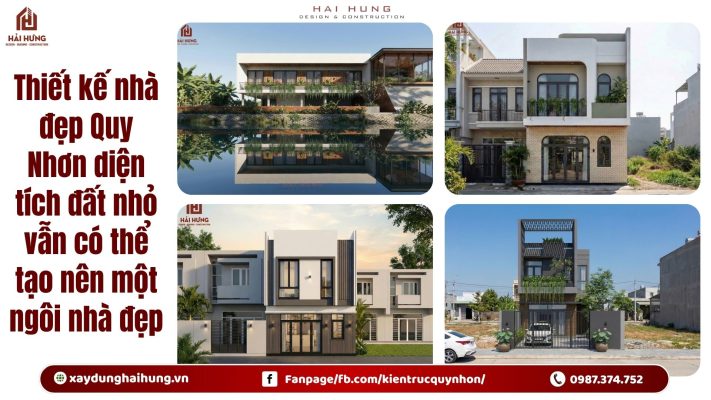 Thiết kế nhà đẹp Quy Nhơn diện tích đất nhỏ vẫn có thể tạo nên một ngôi nhà đẹp.webp