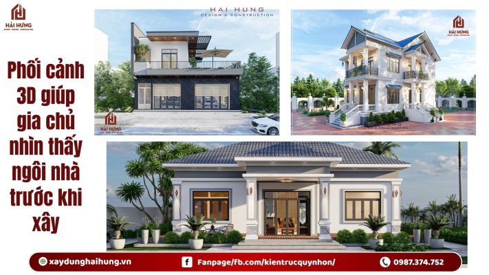 Phối cảnh 3D giúp gia chủ nhìn thấy ngôi nhà trước khi xây.webp