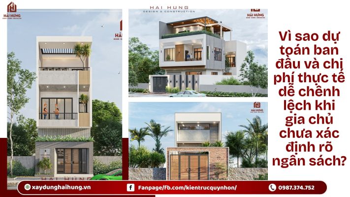 Vì sao dự toán ban đầu và chi phí thực tế dễ chênh lệch khi gia chủ chưa xác định rõ ngân sách?.webp