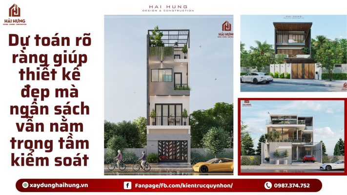 Dự toán rõ ràng giúp thiết kế đẹp mà ngân sách vẫn nằm trong tầm kiểm soát.webp