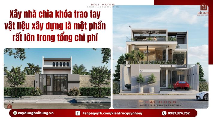 Xây nhà chìa khóa trao tay vật liệu xây dựng là một phần rất lớn trong tổng chi phí.webp